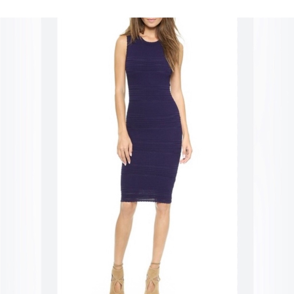 Torn by Ronny kobo purple knit midi size small EUC